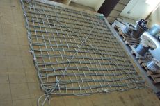 Subsea Retrieval Wire Lifting net WLL 3.5T Wire--3mtr x 3mtr ->100mm mesh