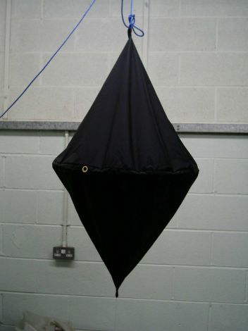 Black Nylon Diamond Navigation Day Shapes 60cm Dia. x 120cm Long