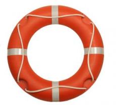 Lifebuoy 30" c/w Retro reflective tape 2.5kg