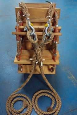 Embarkation ladder Manila Side Ropes  9.0mtr