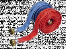 65mm x 23m Starflex Uncoated Layflat Fire Hose Type 1 LA 2.5" Inst Couplings