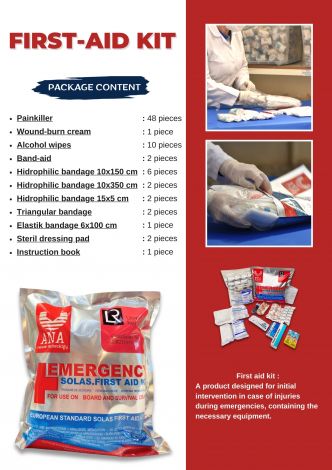 Emergency SOLAS First Aid Kit