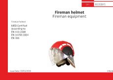 PTR Firemans Safety Helmet